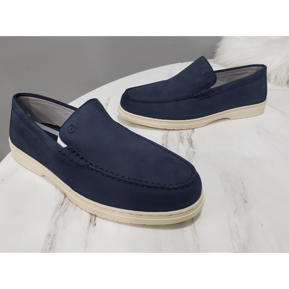 NEW NO BOX Cole Haan Original Grand‎ Greenwich Grand Venetian NAVY NUBUCK LOAFER